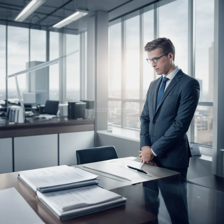 契約書にサインする企業担当者